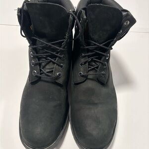 Timberland Men's Black Leather Boots